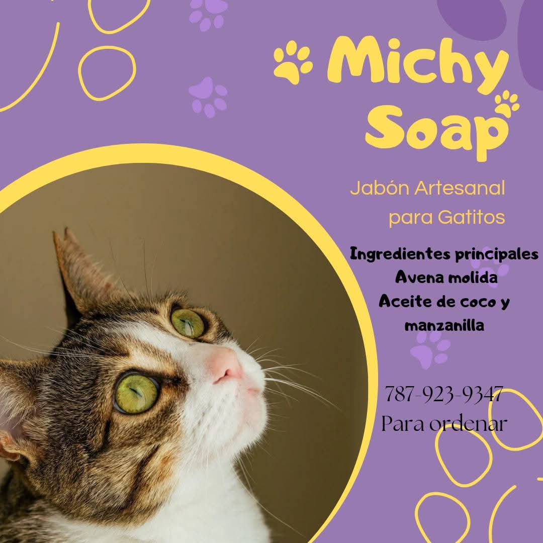 Michy Soap | Jabón Artesanal para Gatos