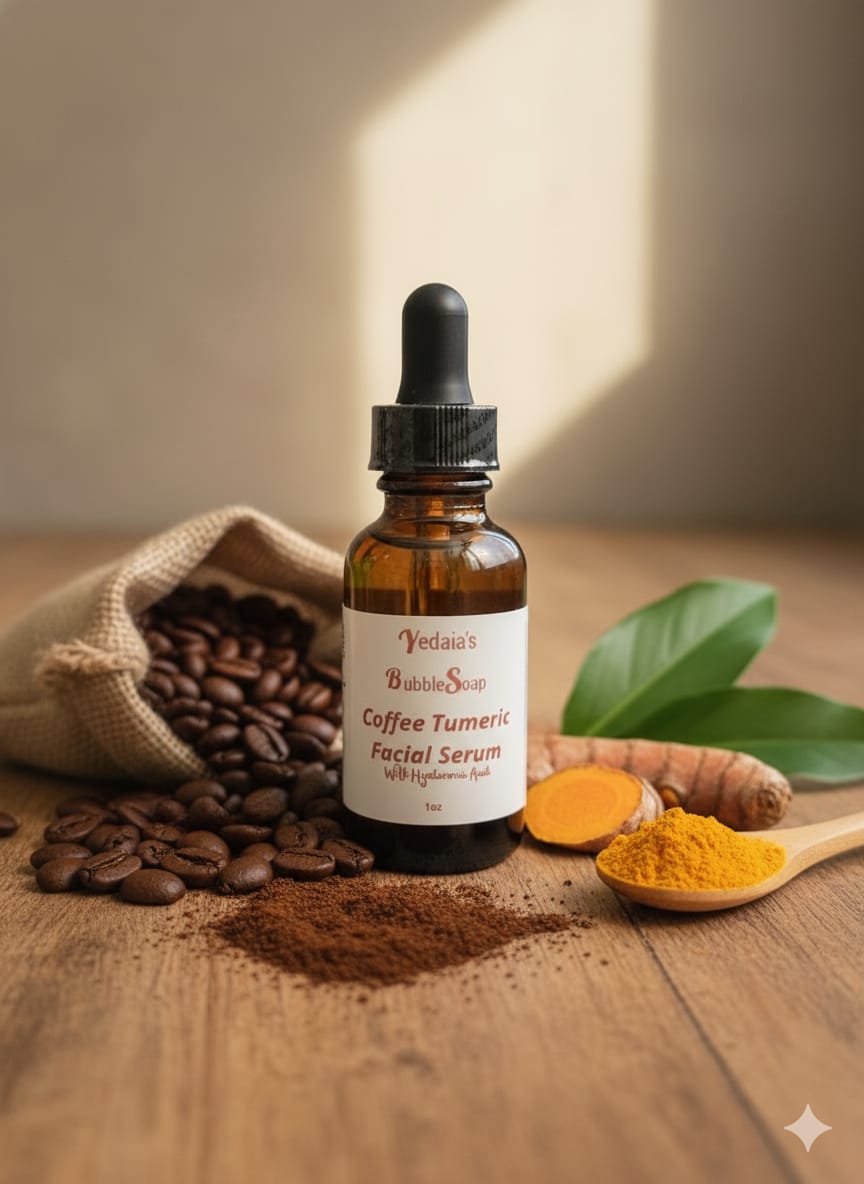 Café & Cúrcuma Serum | Revitalizante Facial & Corporal