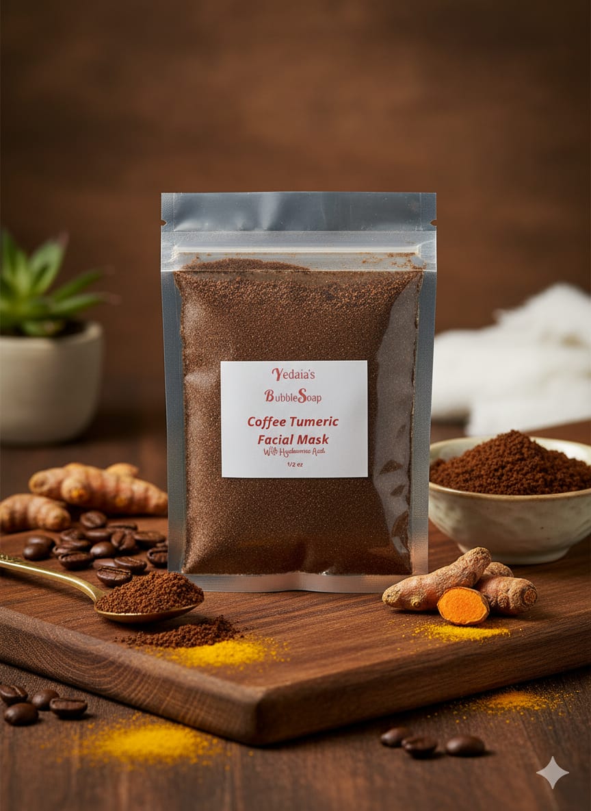 Mascarilla Café & Cúrcuma | Polvo Activable