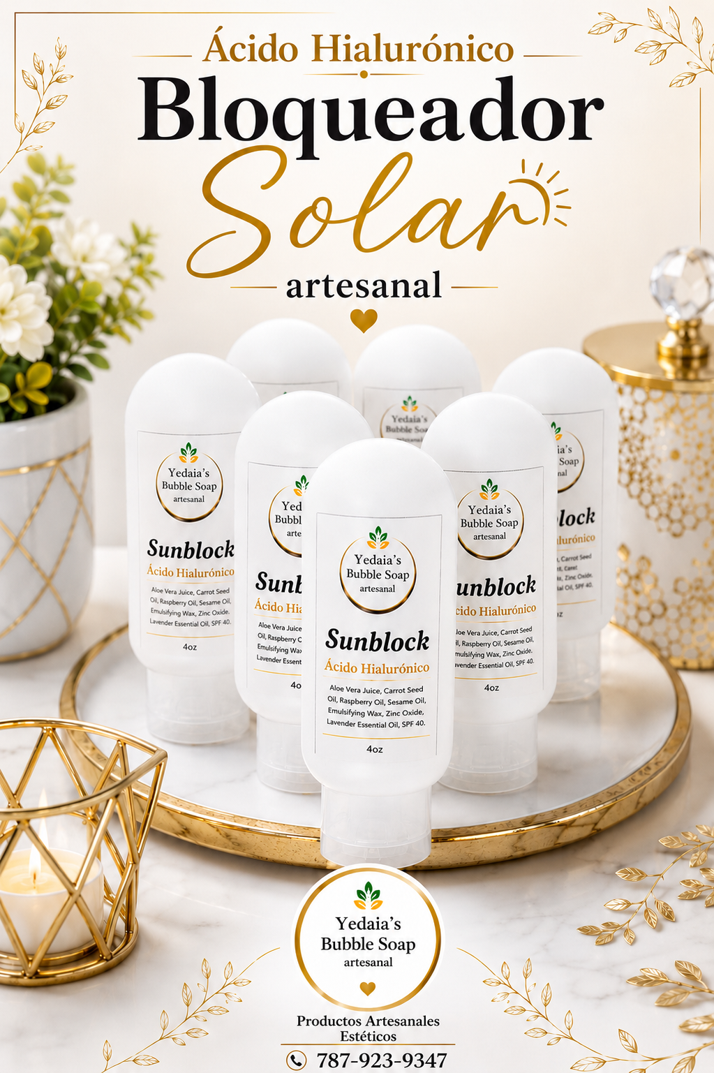 Sunblock Con Ácido Hialurónico